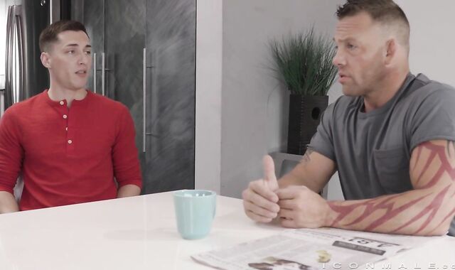 IconMale - Inked Tristan Brazer meatpipe deep-throating analingus