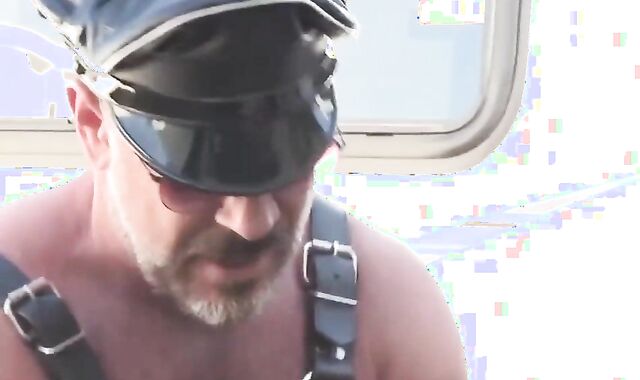 Biker Daddy Tongues And Seeds youthful ass-fuck