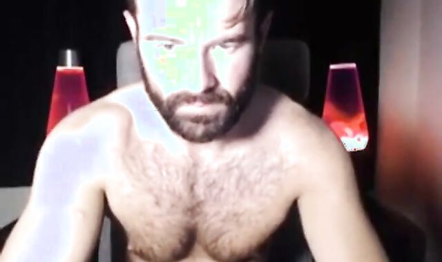 naughty spectacular Dilf webcamera Show