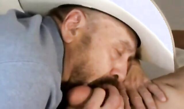 Cowboy Silver Daddy And A youthfull twunk.mp4