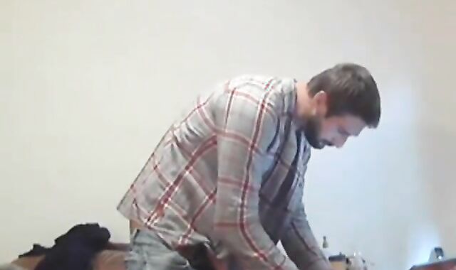 str8 Dad Have fun When His Wife Is Not Home