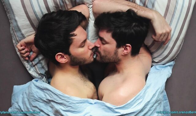 Friends jerking off together (very intimate) 2