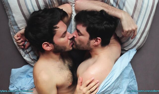 Friends jerking off together (very intimate) 2