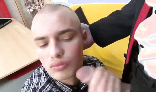 thick cock Dad Casting And Facial cumshot