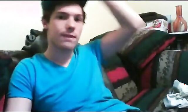 Lovely Amateur Twink Jerking Off