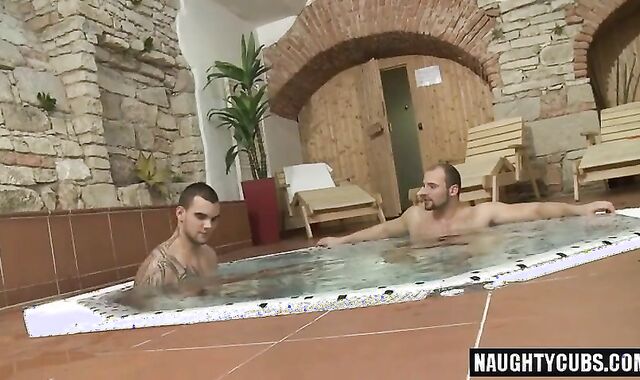 monstrous wood Dad Public Fuck-fest And Facial cumshot