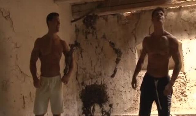 12-02 four 2 boys unprotected By A Barn