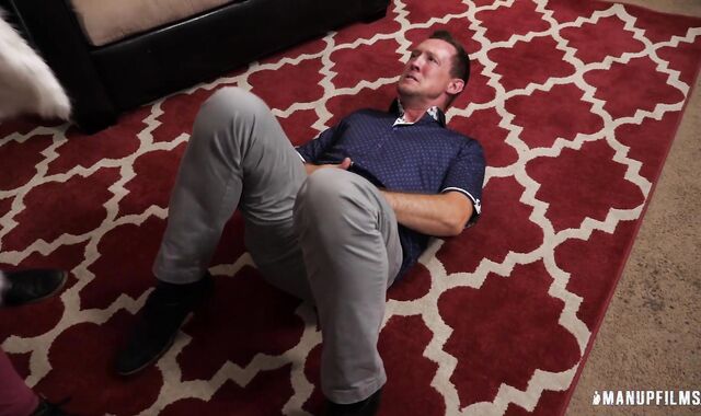 ManUpFilms: Johnny B smashes with ball sack Pierce Paris