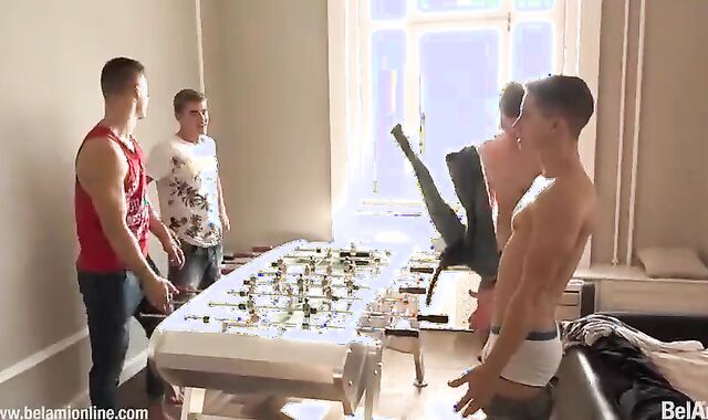 Stunningly gracious men pulverize