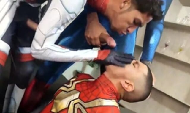 meaty trunk Superheroes naked 3