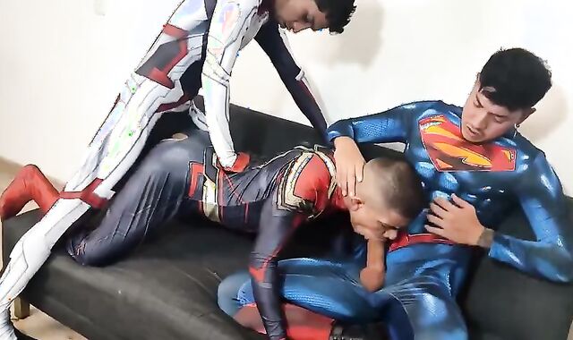 meaty trunk Superheroes naked 3