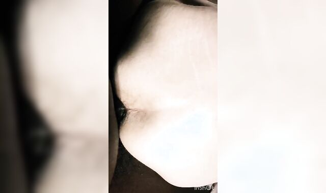 Huge XXL DARK-HUED FUCK-STICK wet breeding my trouser snake-squashing white arse NO OIL