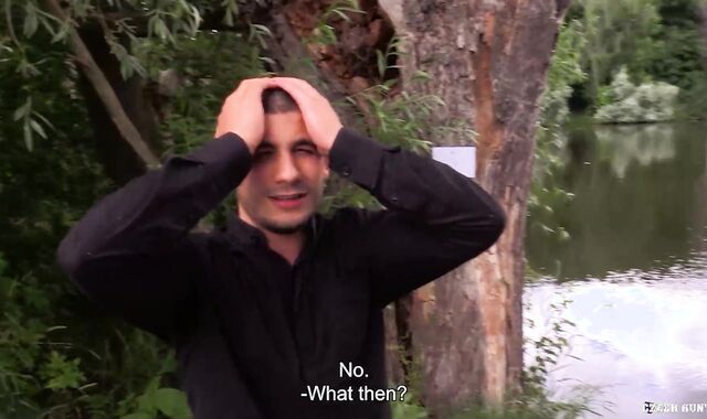 BigStr - Dude Loses All His Cash & He Meets An Anxious Guy To Help If He Deep Throat's His Immense Dude-Meat