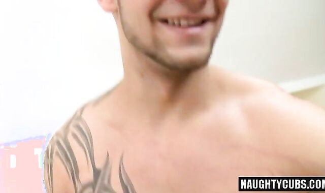 giant 10-Pounder Dad Casting With Facial cumshot