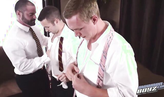 Mormonboyz - Senior Buckley & Older Riley - Bishop Angus, Patriarch Smith & Step-stepbro Newman