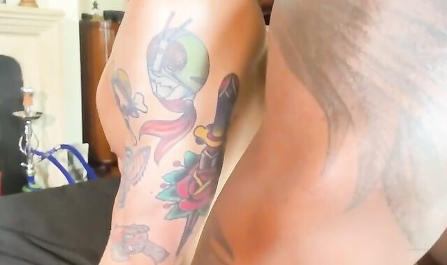 luscious-mouth-watering dark Father Knows How To Keep His man's salacious cleft Crammed