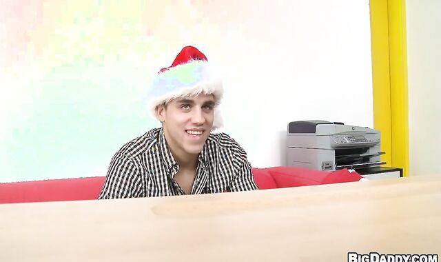 fat man sausage Father Casting With Facial cumshot