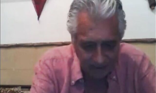 Yuri234 Silver Daddy old stud Playing With His Uncut 10-Pounder