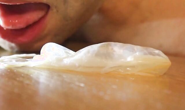 fruit fuck and self swallow - the best comes after cumming