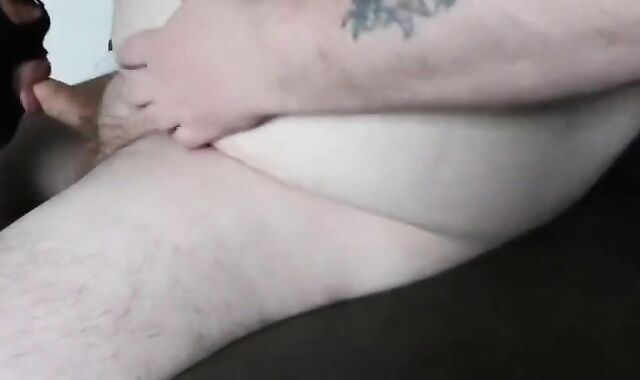 Daddy fucks twin and fill his mouth in cum