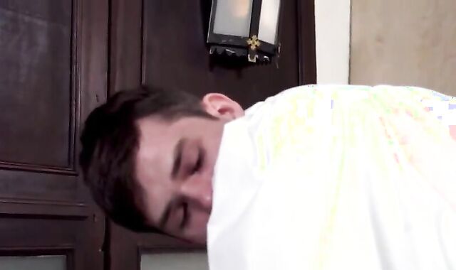 Alter fellow gets Barebacked By Priest