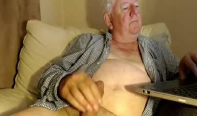 grand-daddy jerk off On webcamera
