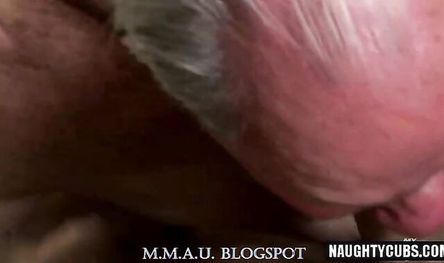 yam-sized plow-stick Daddy pooper With semen flow