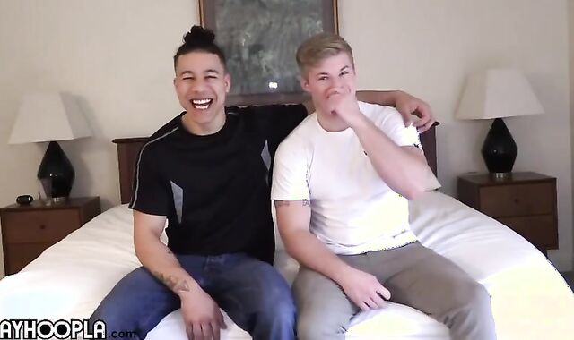 18yo ash-blonde eighteen age teenie acquires rump Sucky-suckyed Out By D1 College Athlete