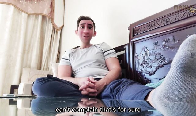 Chubby grizzly POINT OF VIEW palm-job movie