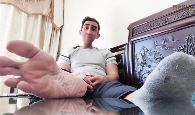 Chubby grizzly POINT OF VIEW palm-job movie