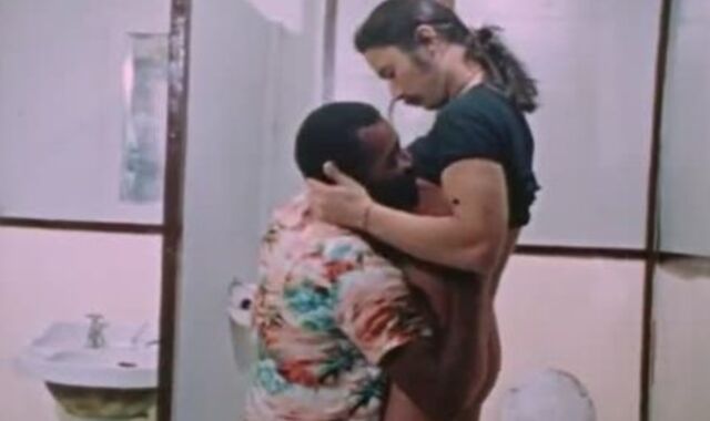 Bi-curious-racial tryst In Restroom (from 'Diary Of An M')