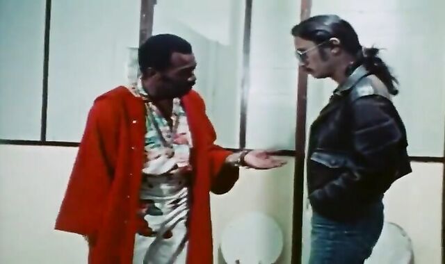 Bi-curious-racial tryst In Restroom (from 'Diary Of An M')