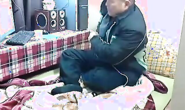 Spy camera faggot-for-pay oriental Daddy