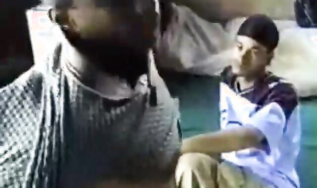 dark-hued elder father. Father bonks dark-hued twunk Creamu Face