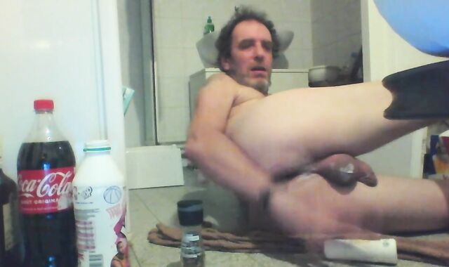 Frolicking With Pepper Dispenser And Deostick In My bum