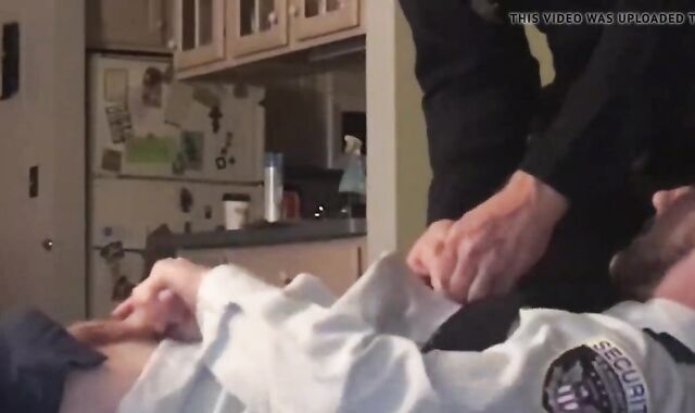 Police VS Security (naked)