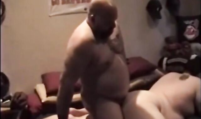 Me And Fred Take Turns fucking Chub And I discharge out unfathomable In Chubs humongous arse!