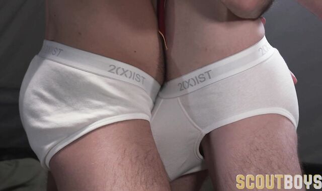 ScoutBoys - Hairy DILF enjoys fetish rough bang-out outdoors