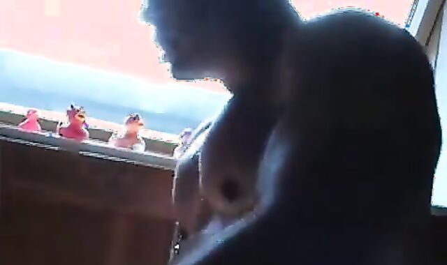 saucy !! Muscle Parent Akos Piros penetrates In Bath