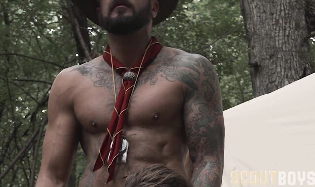 ScoutBoys - Scout Cole anilingus porno vid
