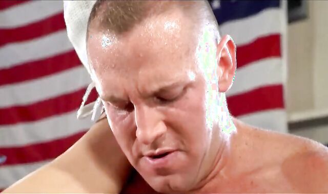 silver-blondie Muscle teenager gets His wazoo plowed By Dad