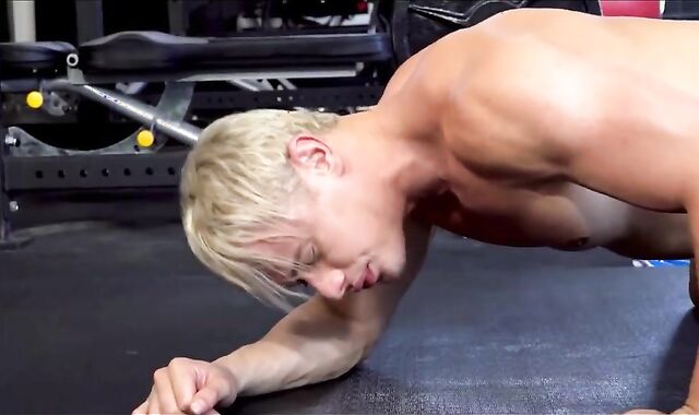 silver-blondie Muscle teenager gets His wazoo plowed By Dad