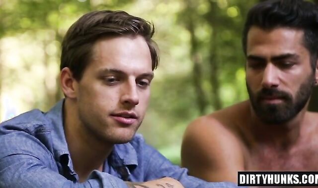 Super-steamy young lad enjoys big bone dad