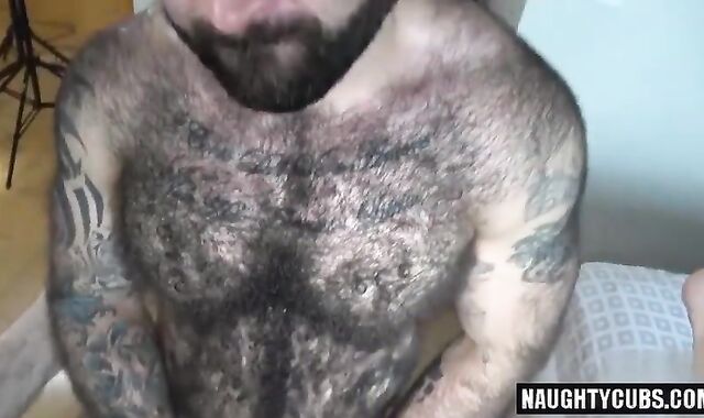 bushy Grizzly Roll Flop With jizz fountain. cool fag Fucky-fucky