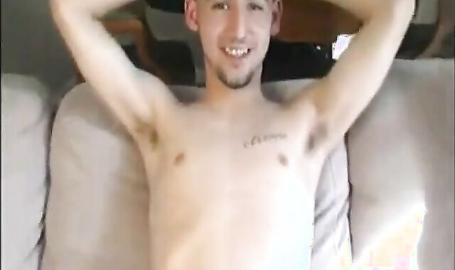 Monster Cock jerks Off and Cum