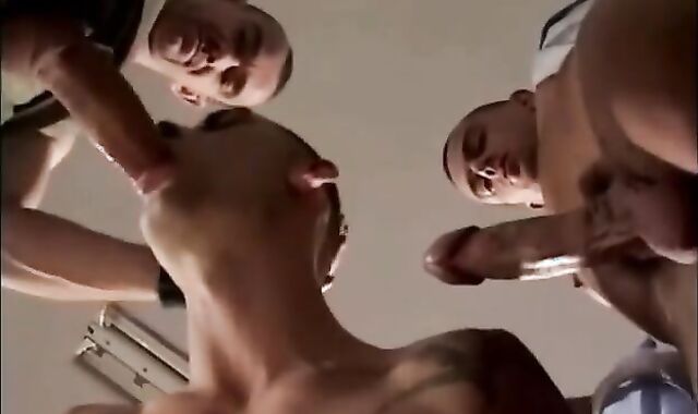 cheerful youngster receives romped By enormous Dicked Dad And Hairy man