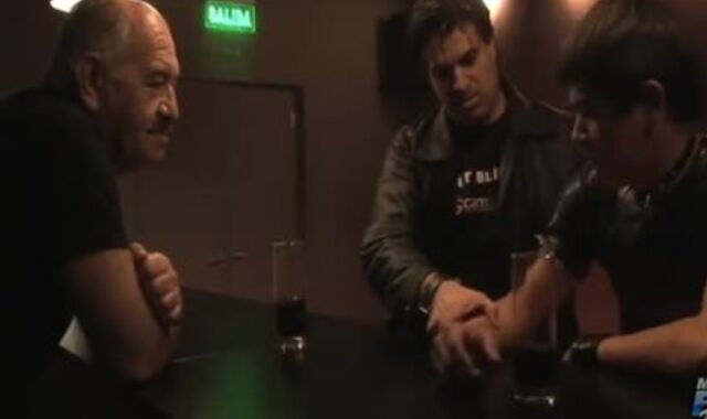 old Leather Parent bonks twink