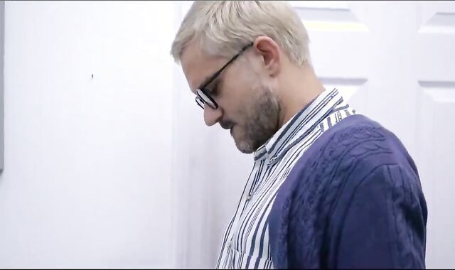 Blow-job jizm in the library