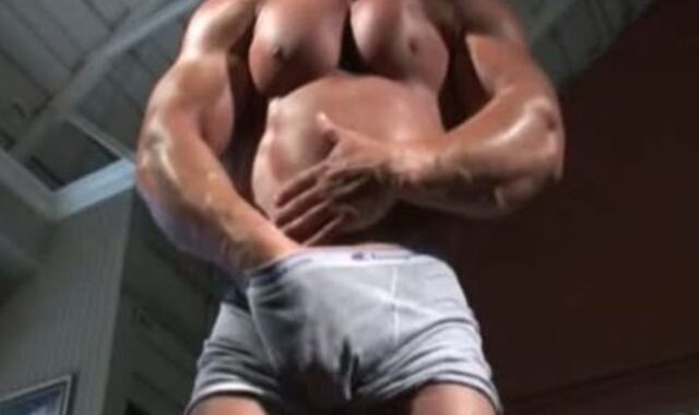Russian American Contractor. Professional Bodybuilder As Well. Very ultra-uber-cute.