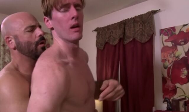 Icon Male - Mature Adam Russo pummeled by Dirk Wakefield